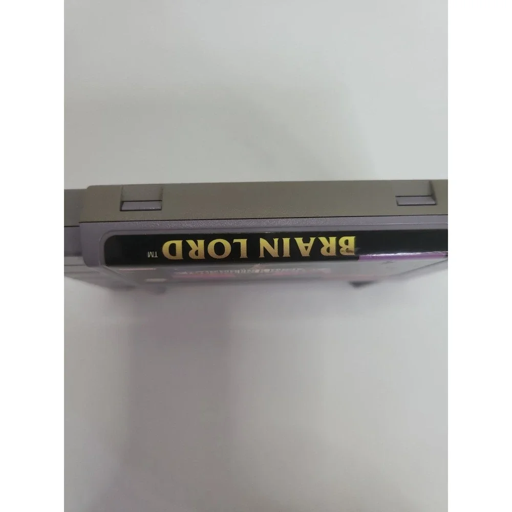 Enix Brain Lord Super Nintendo SNES Game Cartridge Nintendo SNES‎ NTSC-U/C